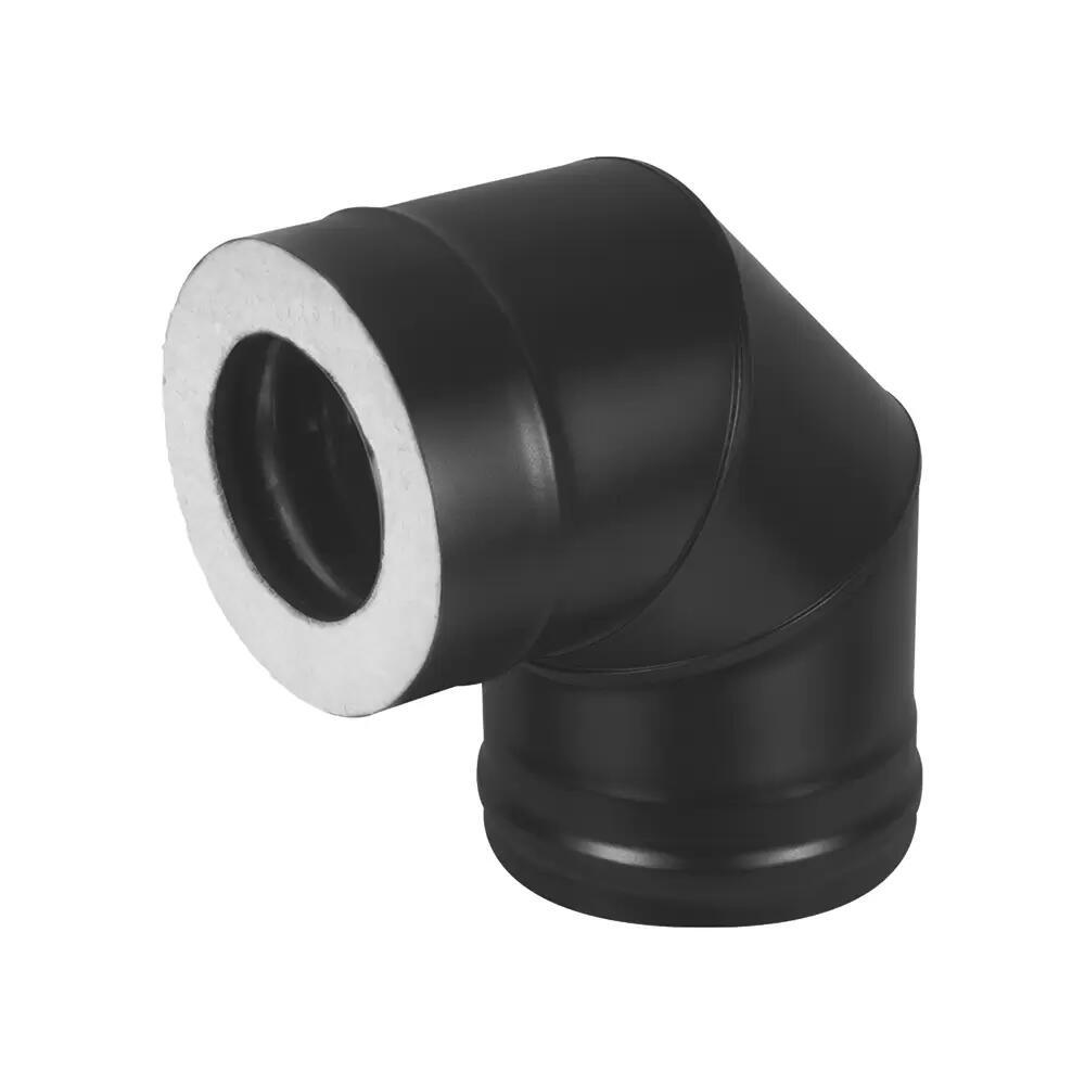 Изображение товара Сэндвич-колено 90° Везувий Keralux для дымоходов