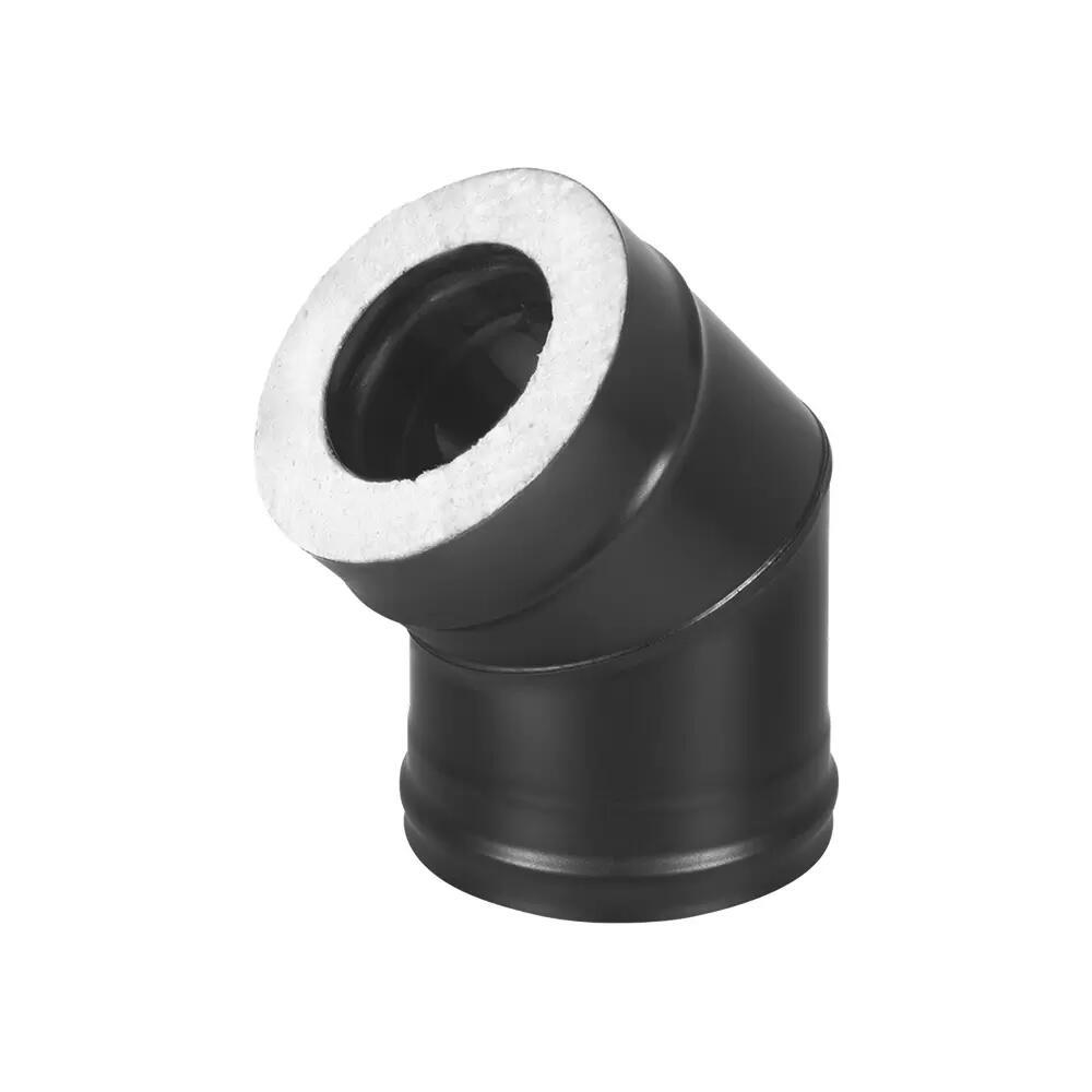 Изображение товара Сэндвич-колено 45° Везувий Keralux ⌀200-300мм нержавеющая сталь AISI 430