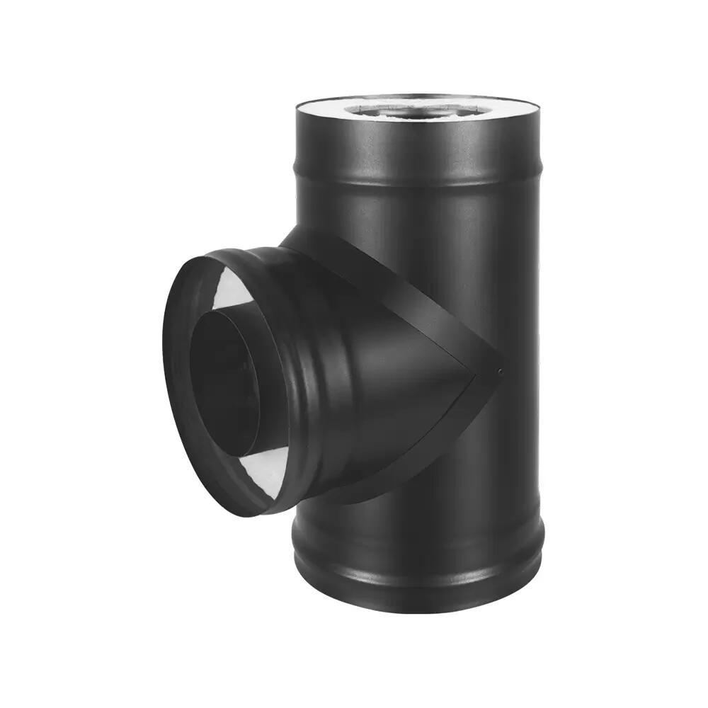 Изображение товара Сэндвич-тройник Везувий Keralux 150-250мм 90° из нержавеющей стали Россия