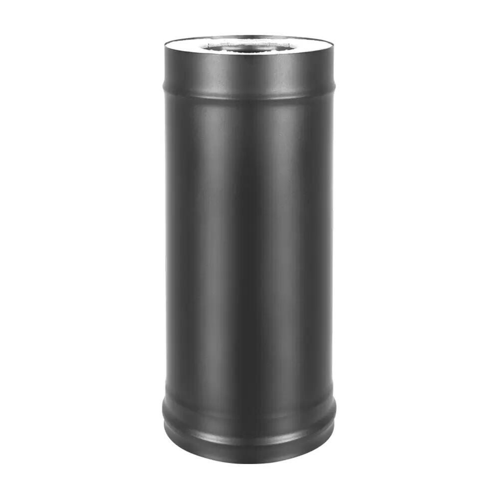 Изображение товара Дымоход-сэндвич Везувий Keralux 120-200мм 0.5м нержавеющая сталь