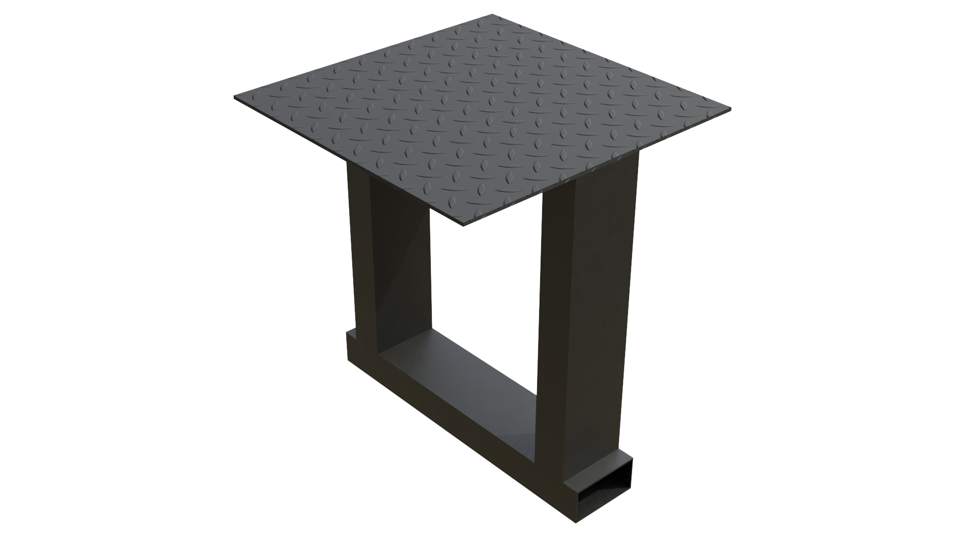 Изображение товара Закладная под бетонирование Ювента 250x250x300мм черный