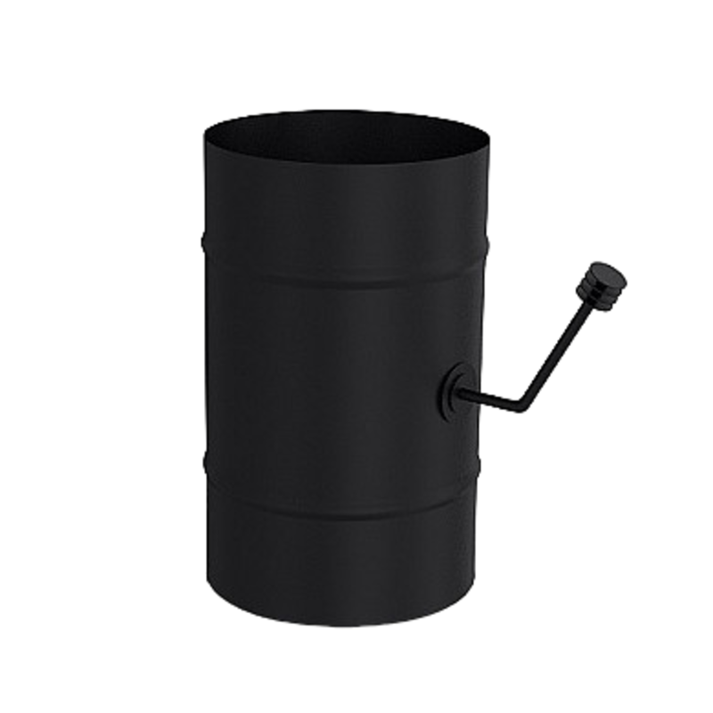 Изображение товара Шибер поворотный Magma 115 мм для дымоходов и печей надежный дизайн