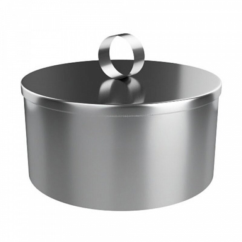 Изображение товара Заглушка для дымохода Lava 115 мм нержавеющая сталь 0.8 мм