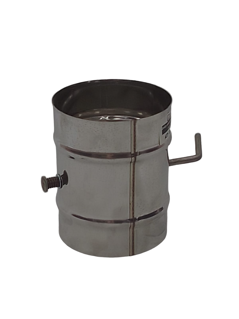 Изображение товара Поворотный шибер Lava Elit 115 мм нержавеющая сталь для дымохода