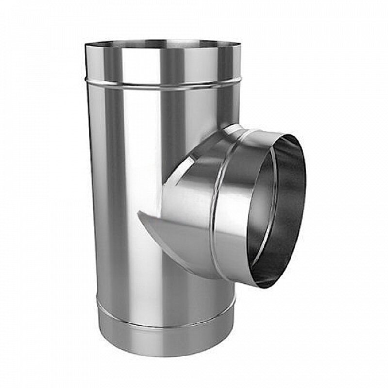 Изображение товара Тройник 90° Lava Elit из нержавеющей стали для дымохода 150мм