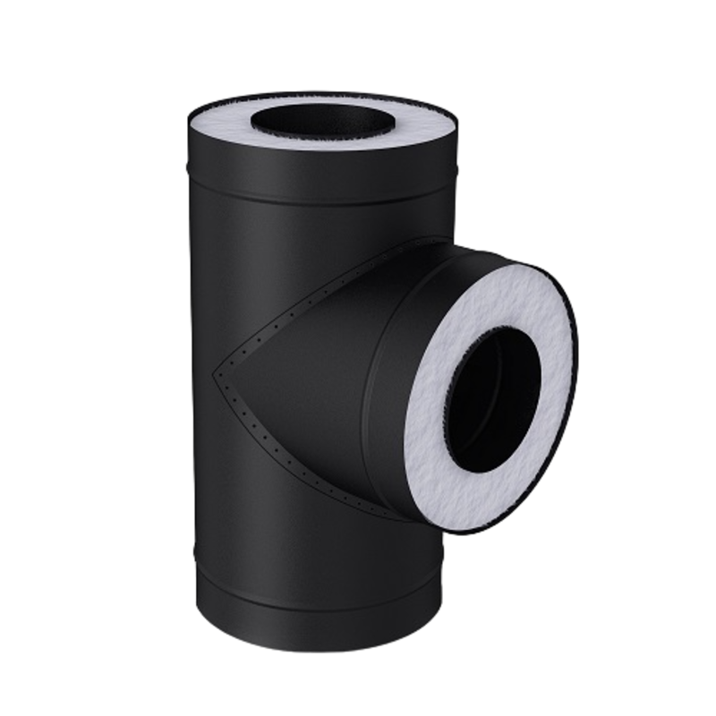 Изображение товара Магма 90° сэндвич-тройник из нержавеющей стали для дымохода 250/350 мм