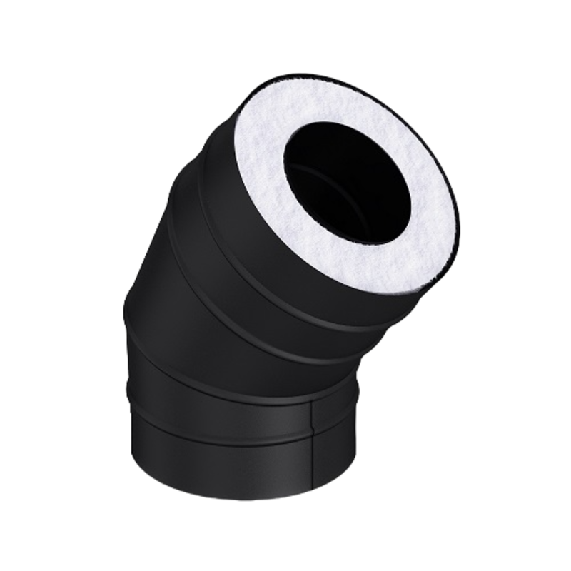 Изображение товара Сэндвич-отвод Magma Elit 45° ⌀200/300мм из нержавеющей и оцинкованной стали