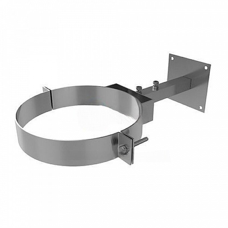 Изображение товара Кронштейн телескопический Lava 200-350мм ⌀200мм нержавеющая сталь AISI 430 Россия