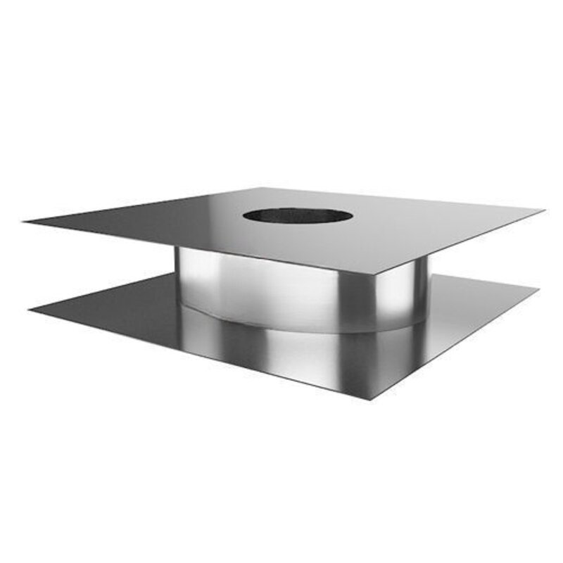 Изображение товара Фланец проходной Lava 300мм из нержавеющей стали AISI 439 для дымохода