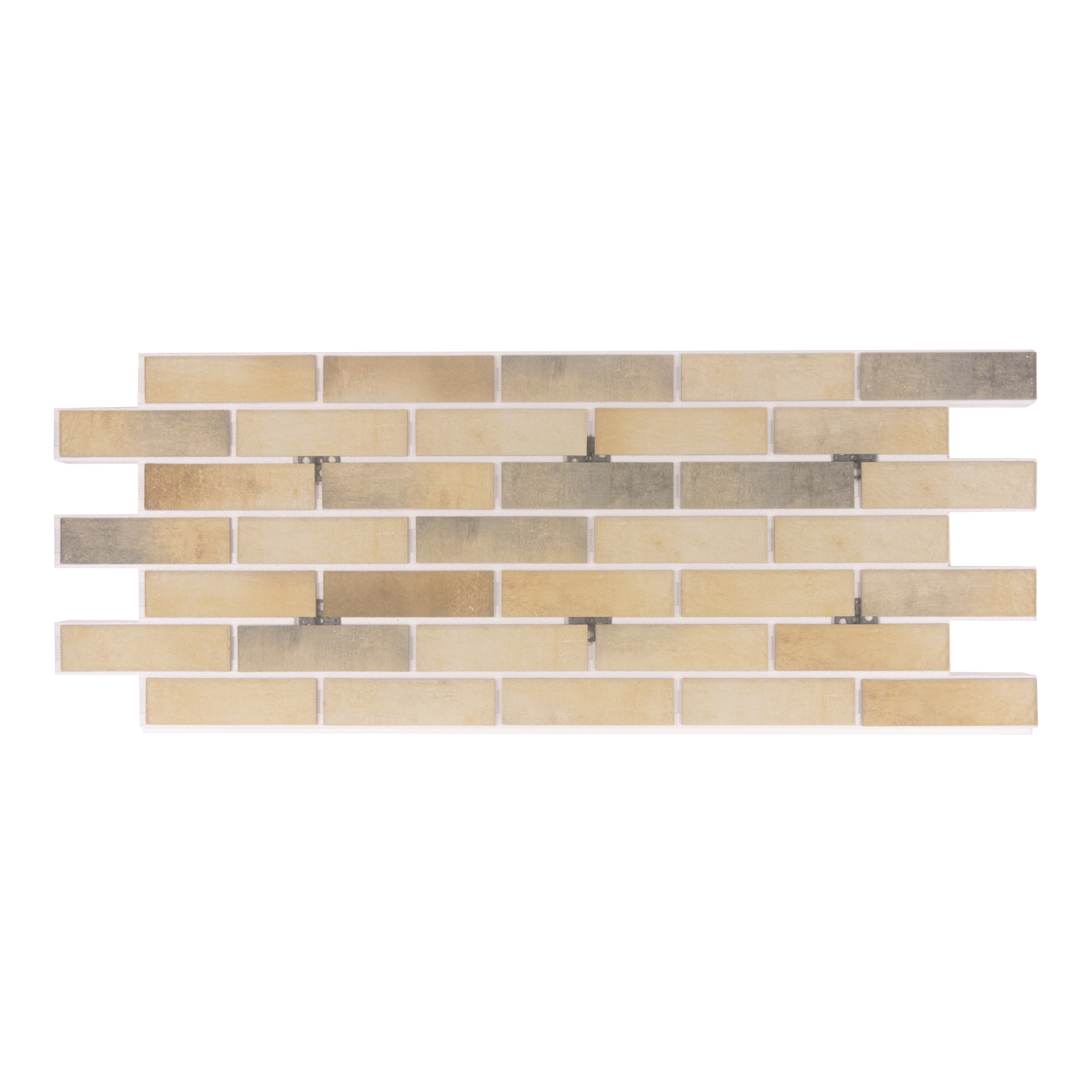 Изображение товара Термопанель c клинкерной плиткой Мосфасад BestPoint Ceramics 127x52см шип-паз цвет Loft Brick Masala