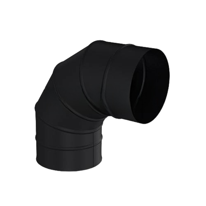 Изображение товара Отвод 90° из нержавеющей стали для дымоходов MAGMA диаметр 100 мм