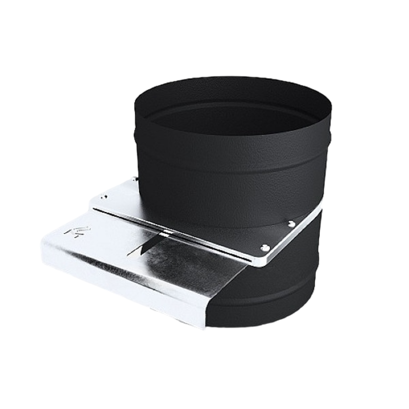 Изображение товара Шибер задвижка Magma Elit ⌀200мм ПМ нержавеющая сталь AISI 439 0.8мм