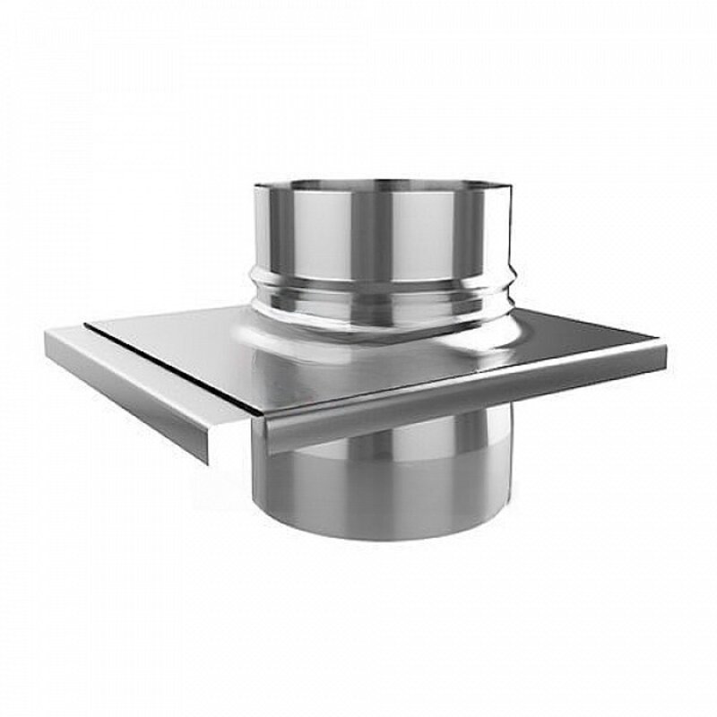 Изображение товара Шибер задвижка Lava 250мм из нержавеющей стали для дымохода