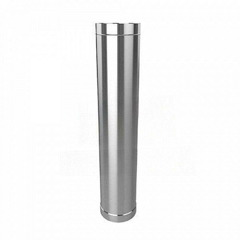 Изображение товара Дымоходная труба неутепленная Lava ⌀200мм 1000мм сталь AISI 439 0.5мм