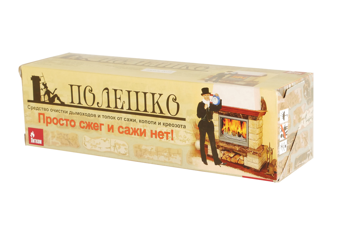 Изображение товара Полено для чистки дымохода LK Полешко 0.95 кг