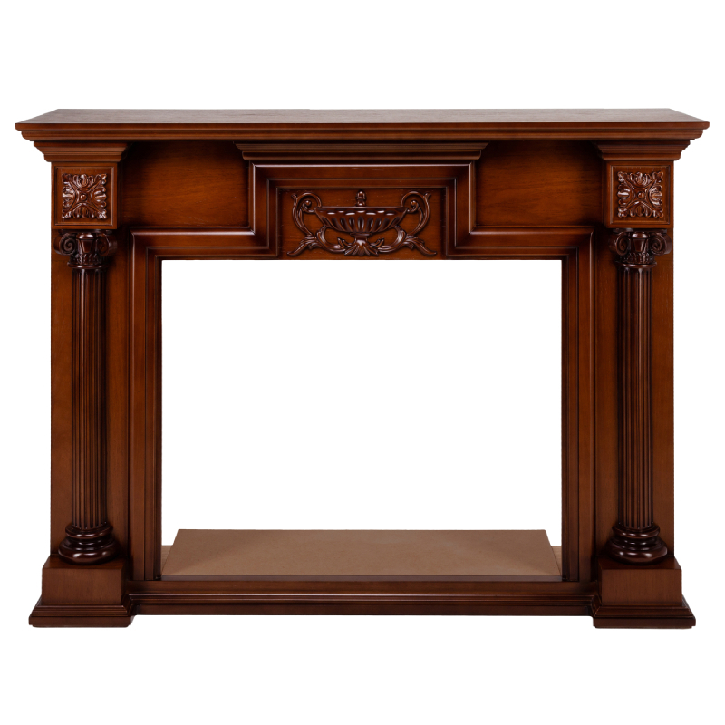 Изображение товара Обрамление для камина Realflame Loren 33 AO-255 142x104x40.5 см в стиле античного дуба