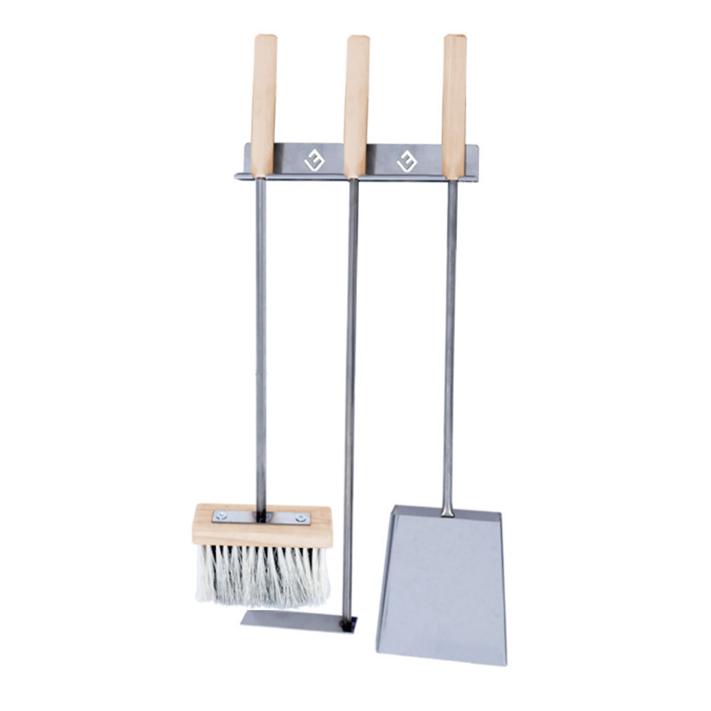 Изображение товара Набор Везувий из нержавеющей стали для камина 3 предмета 67см