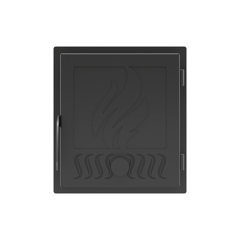 Изображение товара Дверь печная Aston Антрацит 285x315x30мм сталь