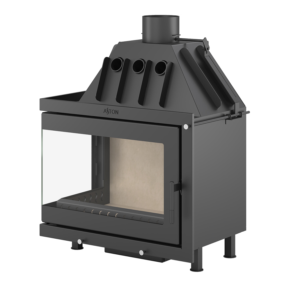 Изображение товара Каминная топка Aston 700 L 12кВт 220м³ чугун черный
