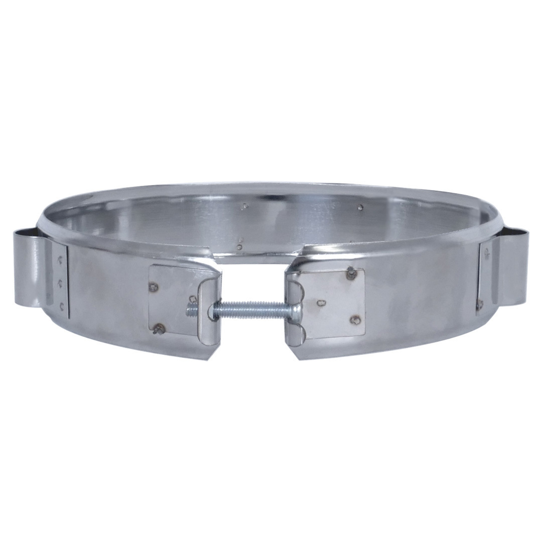 Изображение товара Хомут под растяжку Везувий из нержавеющей стали AISI 430 0,5мм, диаметр 120мм