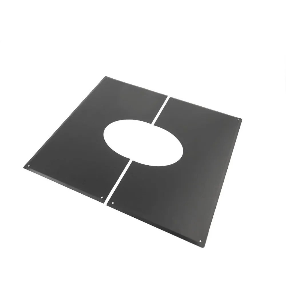 Изображение товара Декоративная пластина Везувий Black из нержавеющей стали диаметр 305 мм 0,8 мм