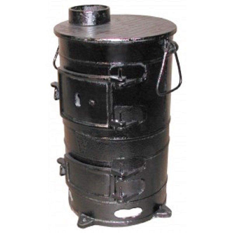 Изображение товара Чугунная печь для обогрева помещений ПОВ-57 Балезинский завод