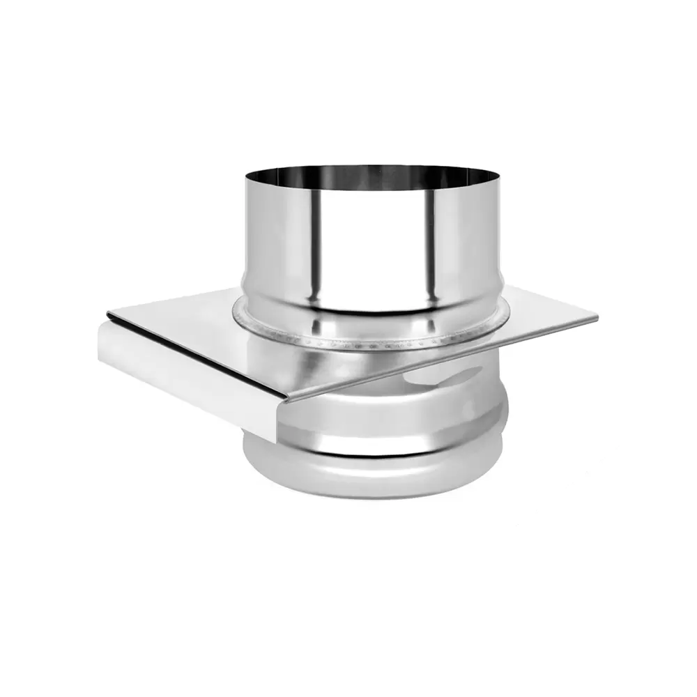 Изображение товара Шибер Везувий ⌀130мм нержавеющая сталь AISI 430 0.8мм