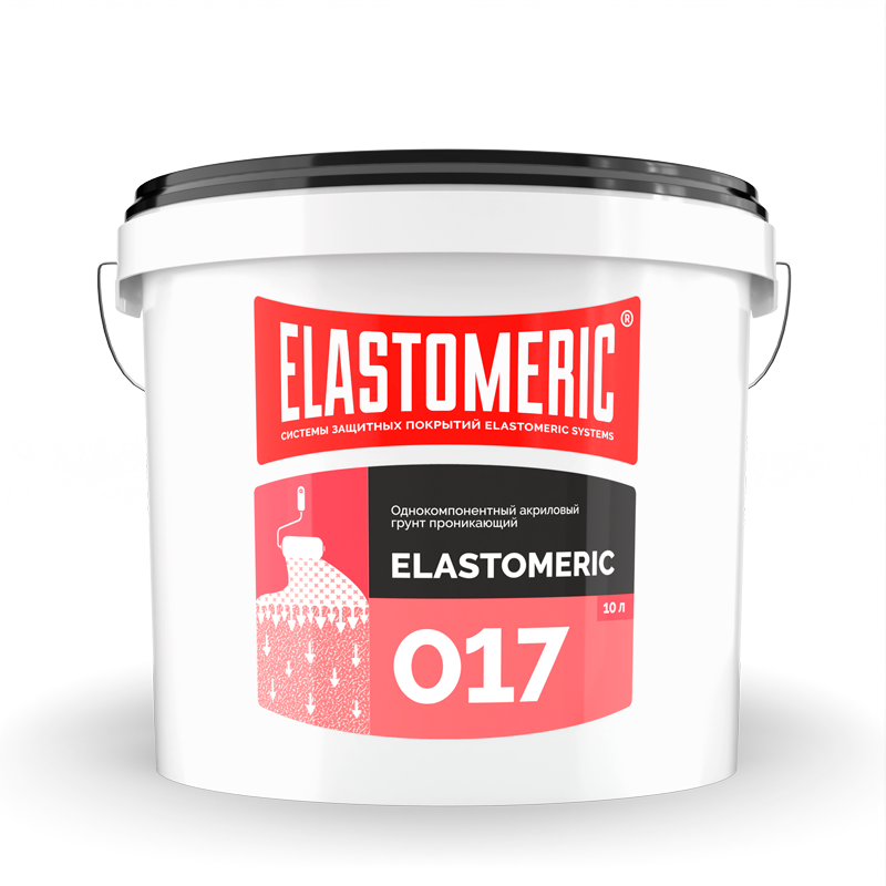 Изображение товара Однокомпонентный акриловый проникающий грунт Elastomeric Systems 017 10л