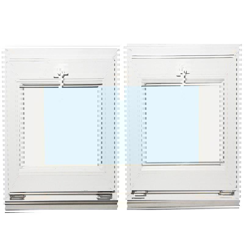 Изображение товара Окно ПВХ Deceuninck Форвард одностворчатое 70x53см с наклоном внутрь однокамерный стеклопакет