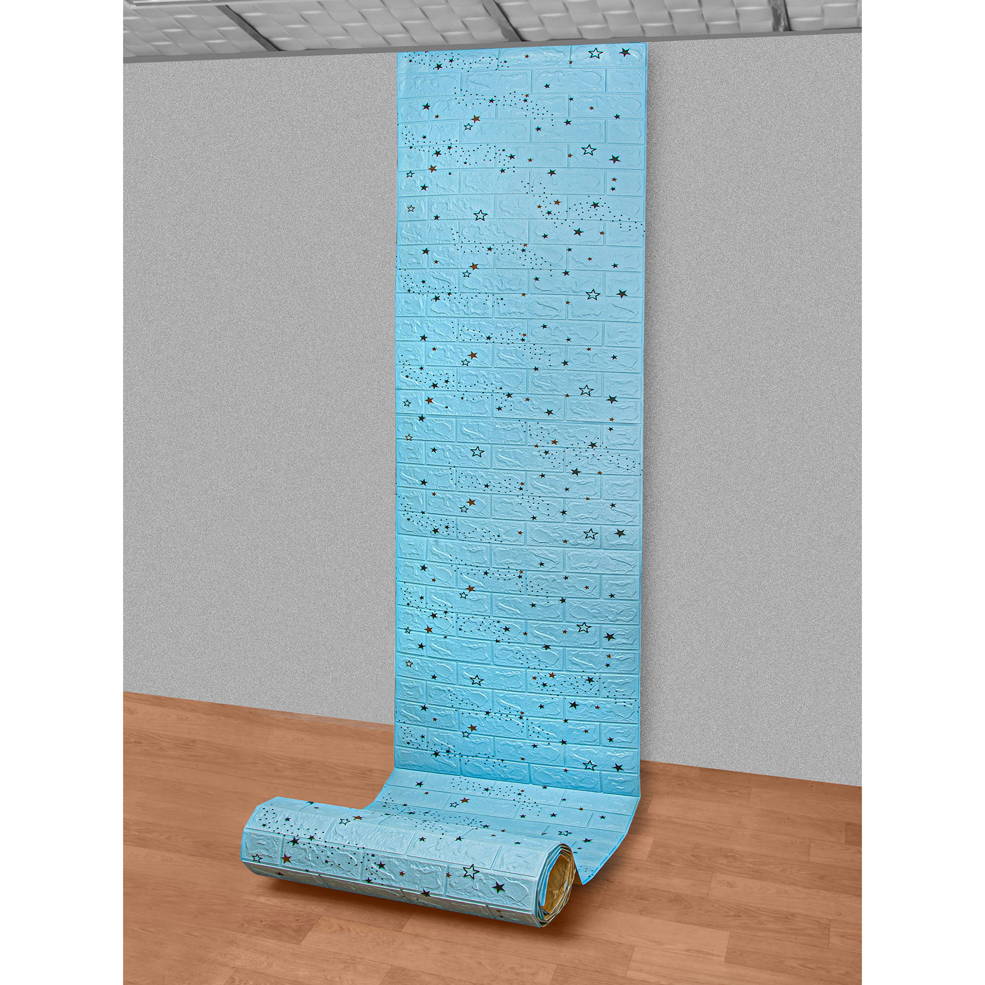 Изображение товара Панель ПВХ Lako decor Звездное небо 6000x700мм 4.2м² 1шт голубой Изображение товара Панель ПВХ Lako decor Звездное небо 6000x700мм 4.2м² 1шт голубой