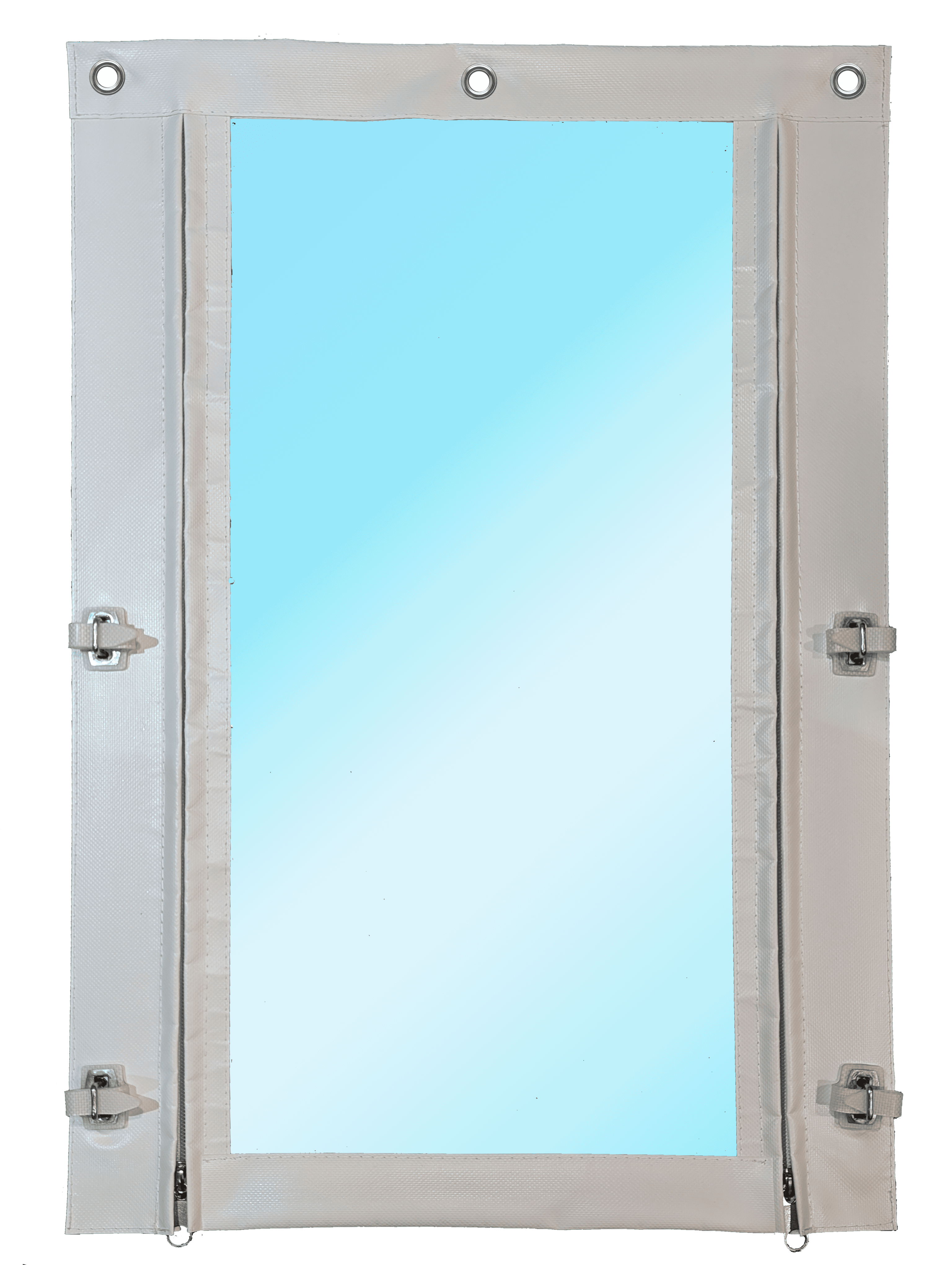 Изображение товара Мягкое окно из полиуретана 1100х2000 мм, морозостойкость -75°C