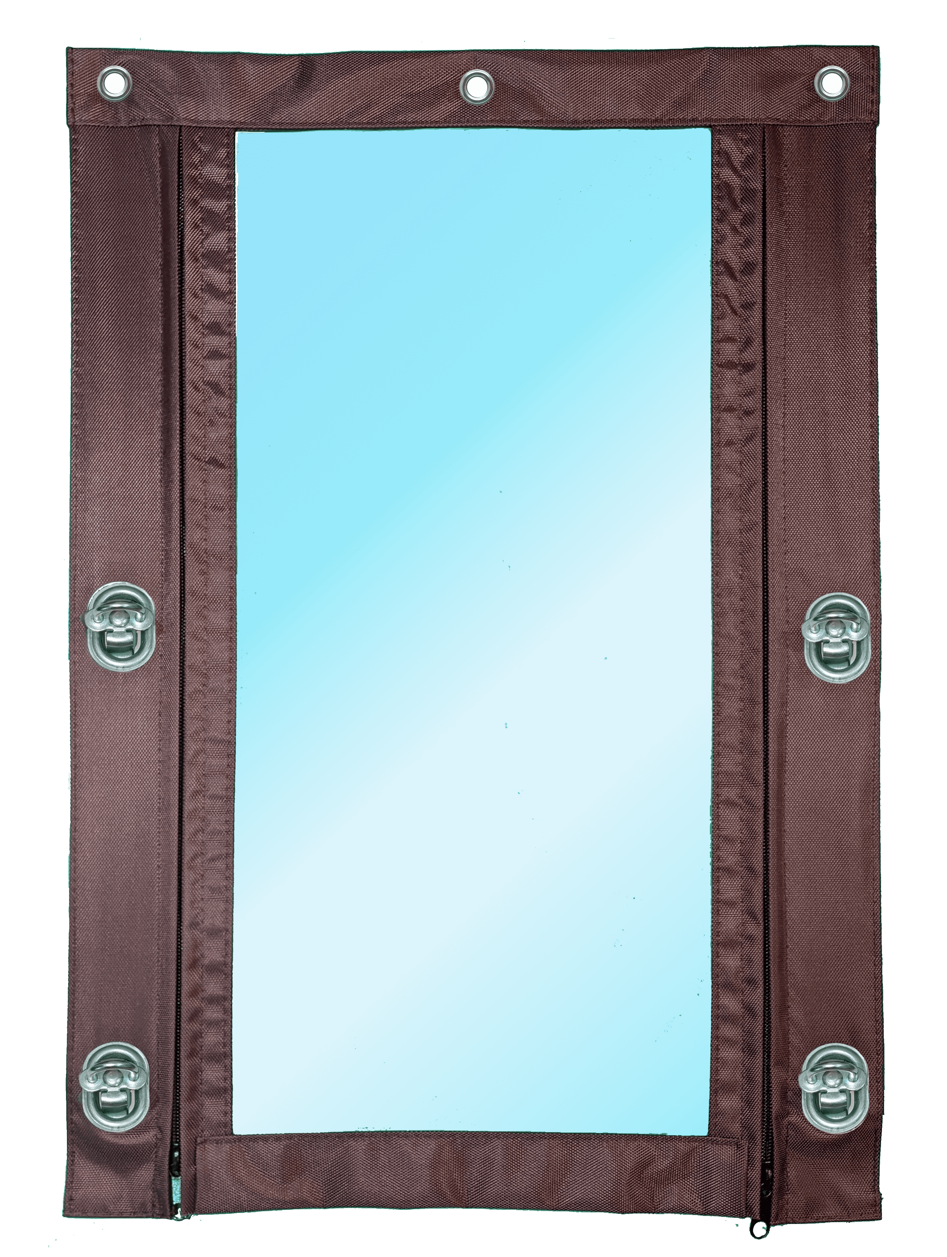 Изображение товара Мягкое окно из полиуретана 1100x2300 мм, морозостойкость до -75°C