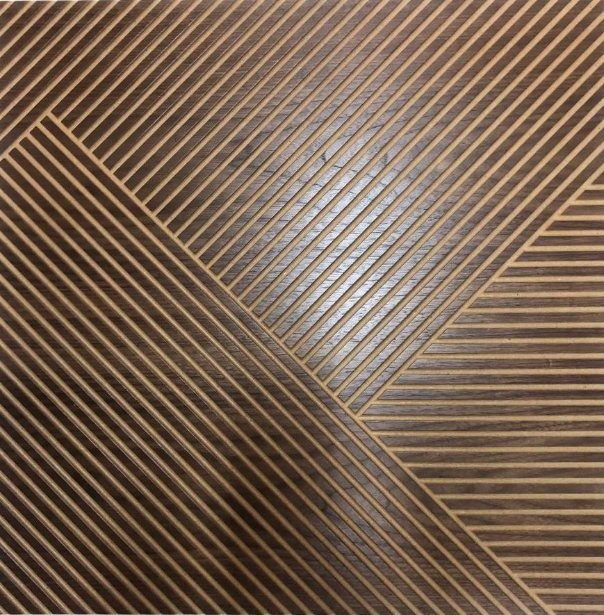 Изображение товара Стенная декоративная панель AlberoDiArte Геометрия Орех