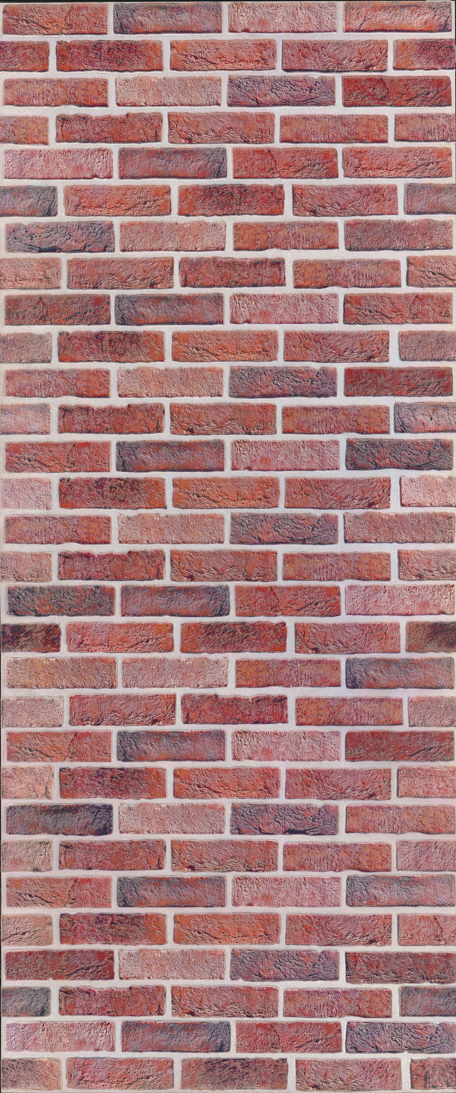 Изображение товара Панель МДФ Albico Кирпич огненный красный 2200x930мм 2.04м² 1шт