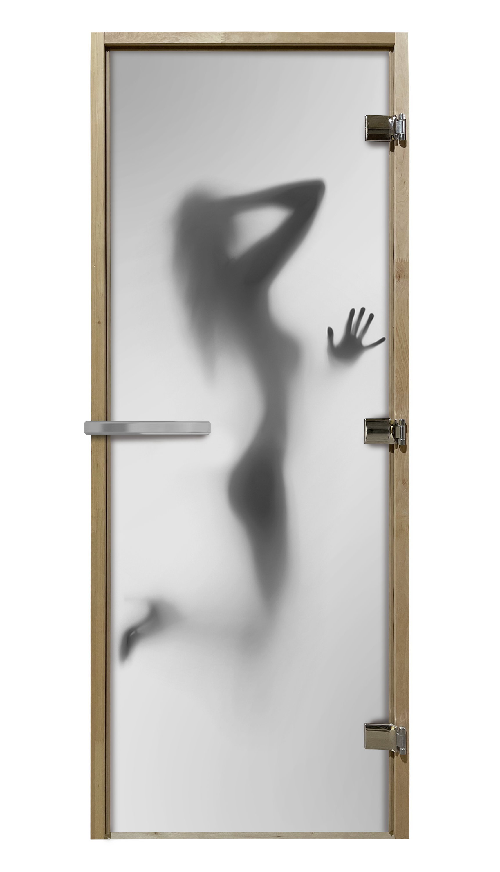 Изображение товара Дверь для сауны стеклянная фотопечать Doorwood Силуэт 190x70см Изображение товара Дверь для сауны стеклянная фотопечать Doorwood Силуэт 190x70см