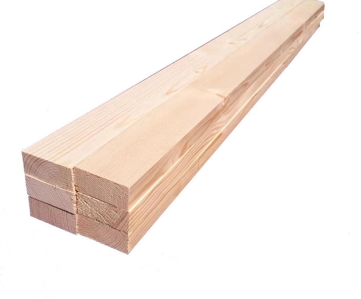 Изображение товара Рейка деревянная строганая Леспроф 20x40x1000мм 6шт сорт первый хвоя