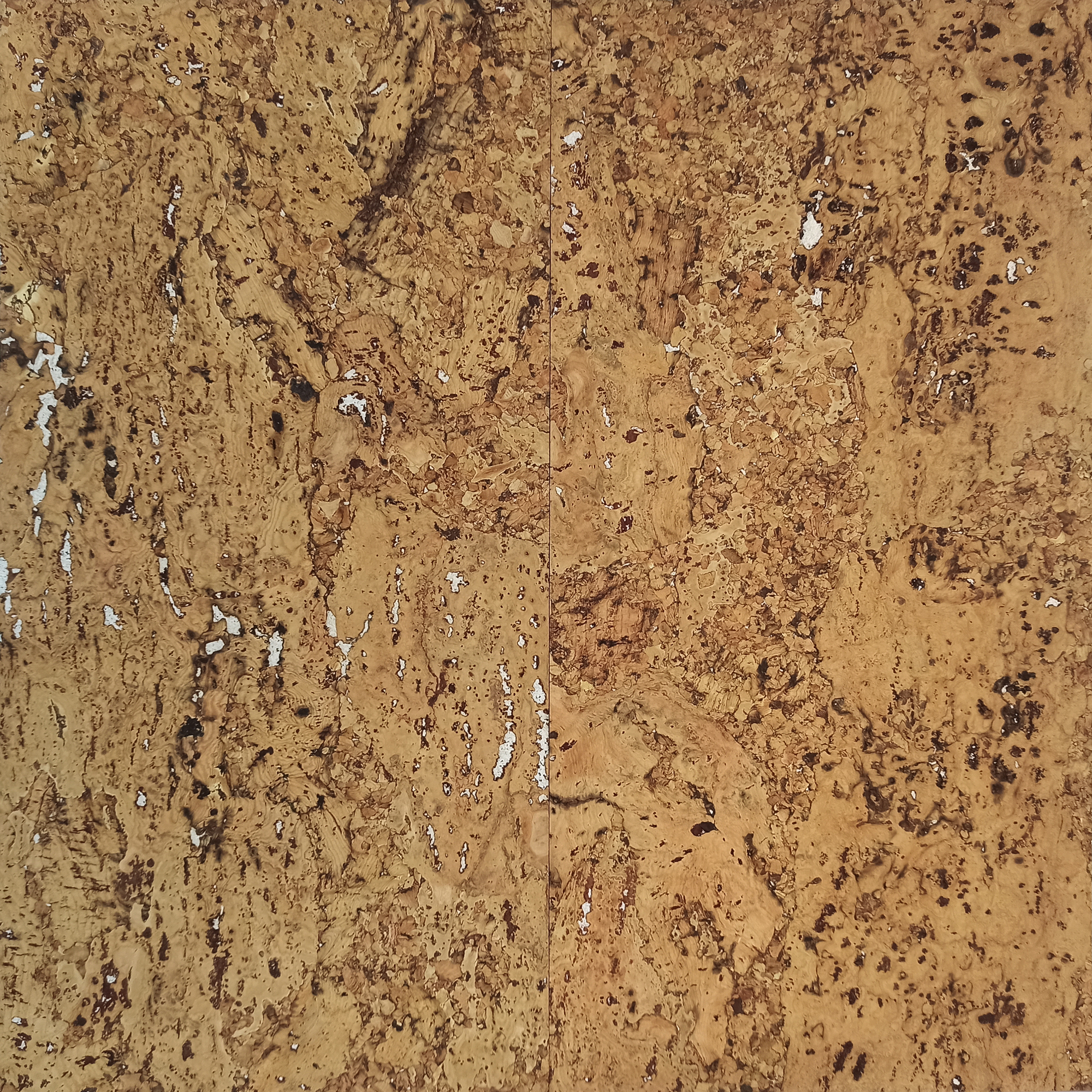 Изображение товара Пробковое настенное покрытие EasyCork Малага бланко 600x300x3 мм 1.98м² бежево-белый 11шт