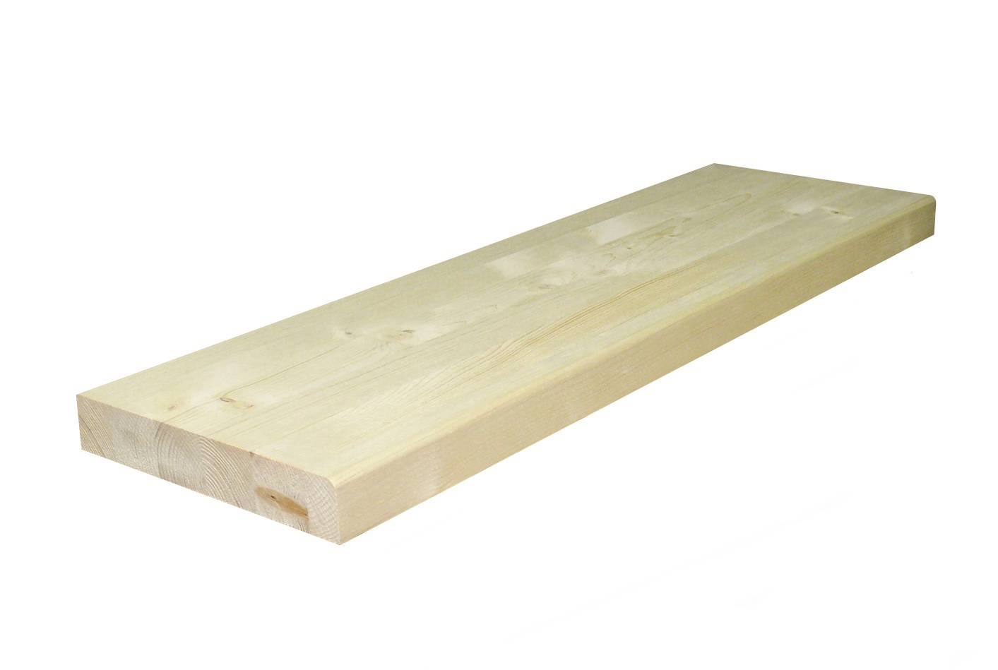 Изображение товара Подоконник деревянный Леспроф 1200x600x40мм категория АВ цельноламельный