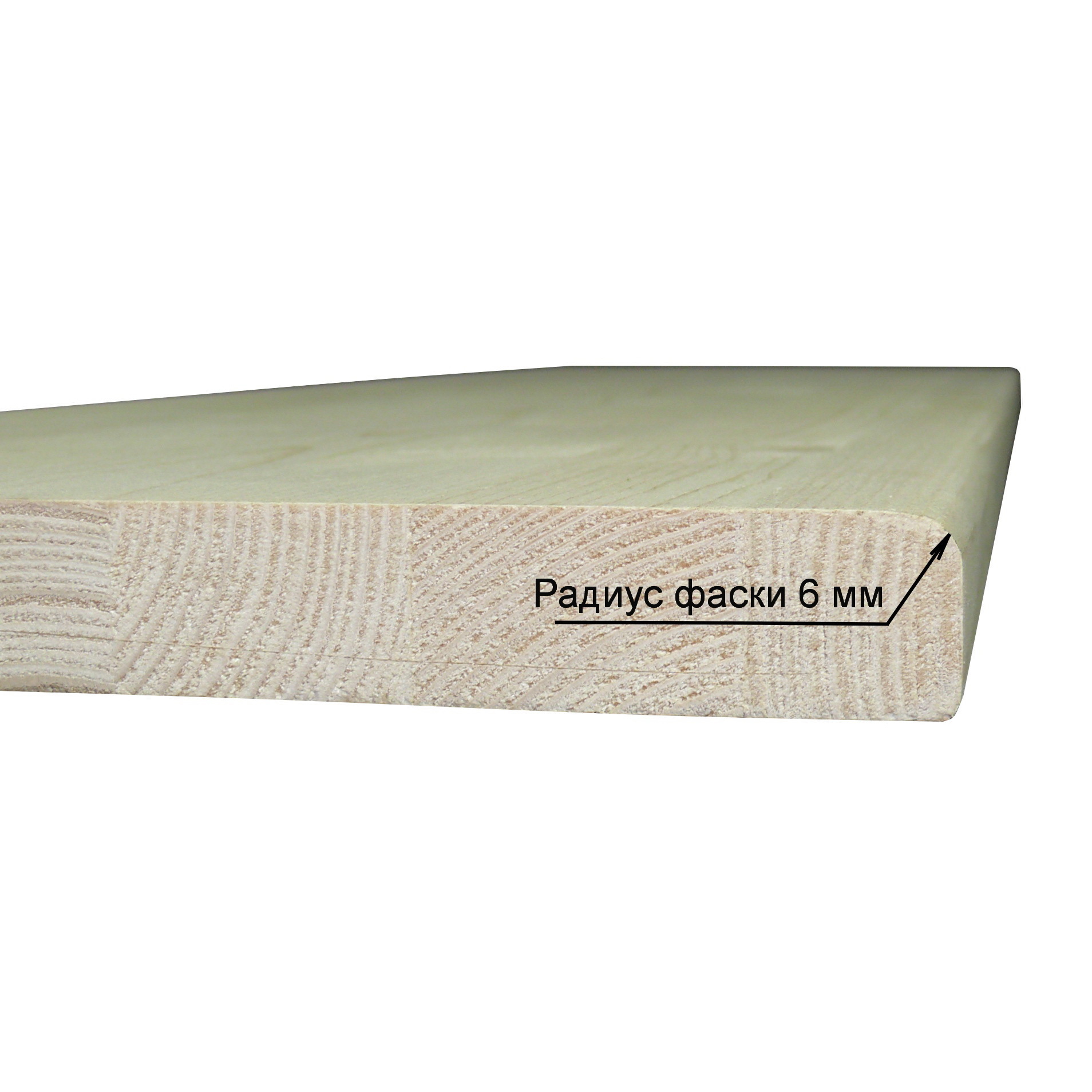 Изображение товара Подоконник ЛЕСПРОФ 1000x400x28 мм из ели, капинос, матовый