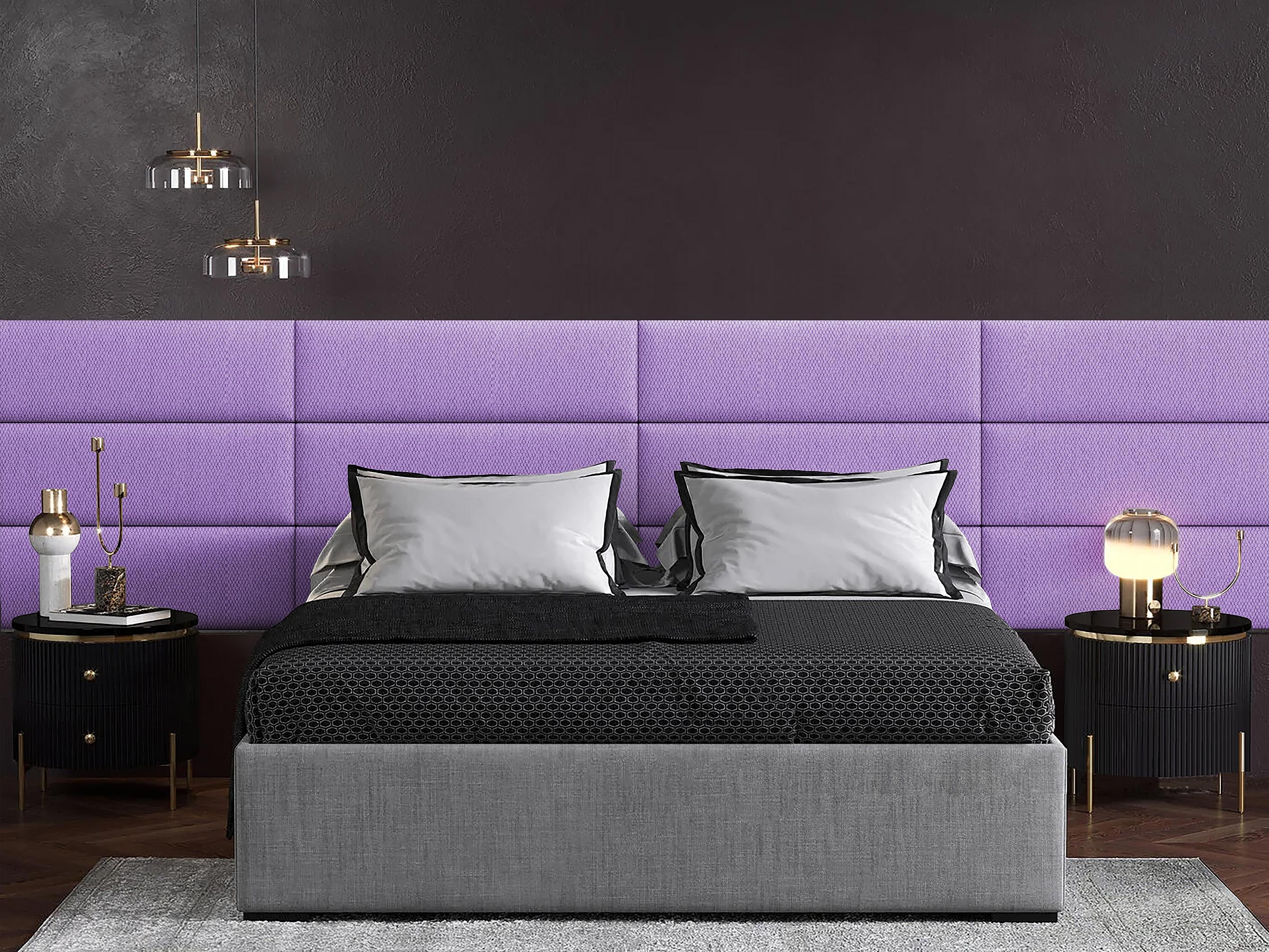 Изображение товара Мягкая панель Tartilla Cabrio Violet, 1000x300x29 мм, фиолетовый