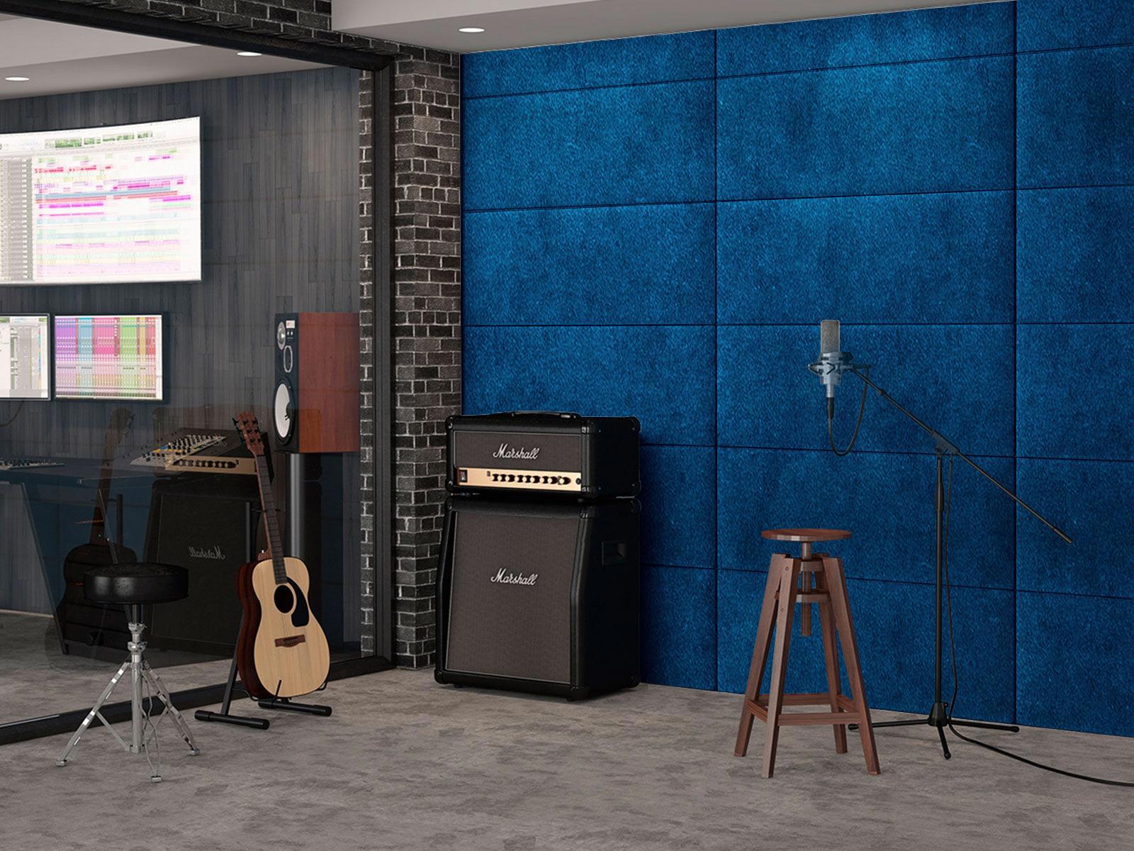 Изображение товара Мягкая панель Tartilla Velour Blue 1000x500x29 мм