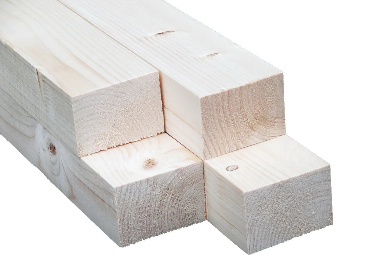 Изображение товара Брусок строганый профиль 50x70x1500мм 4шт сорт первый хвоя