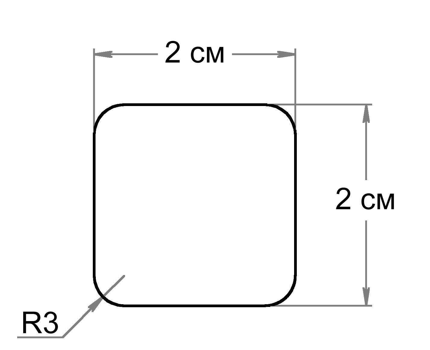 Изображение товара Рейка деревянная профилированная Timber&Style 20x20x2000мм сорт АВ хвоя комплект из 4шт