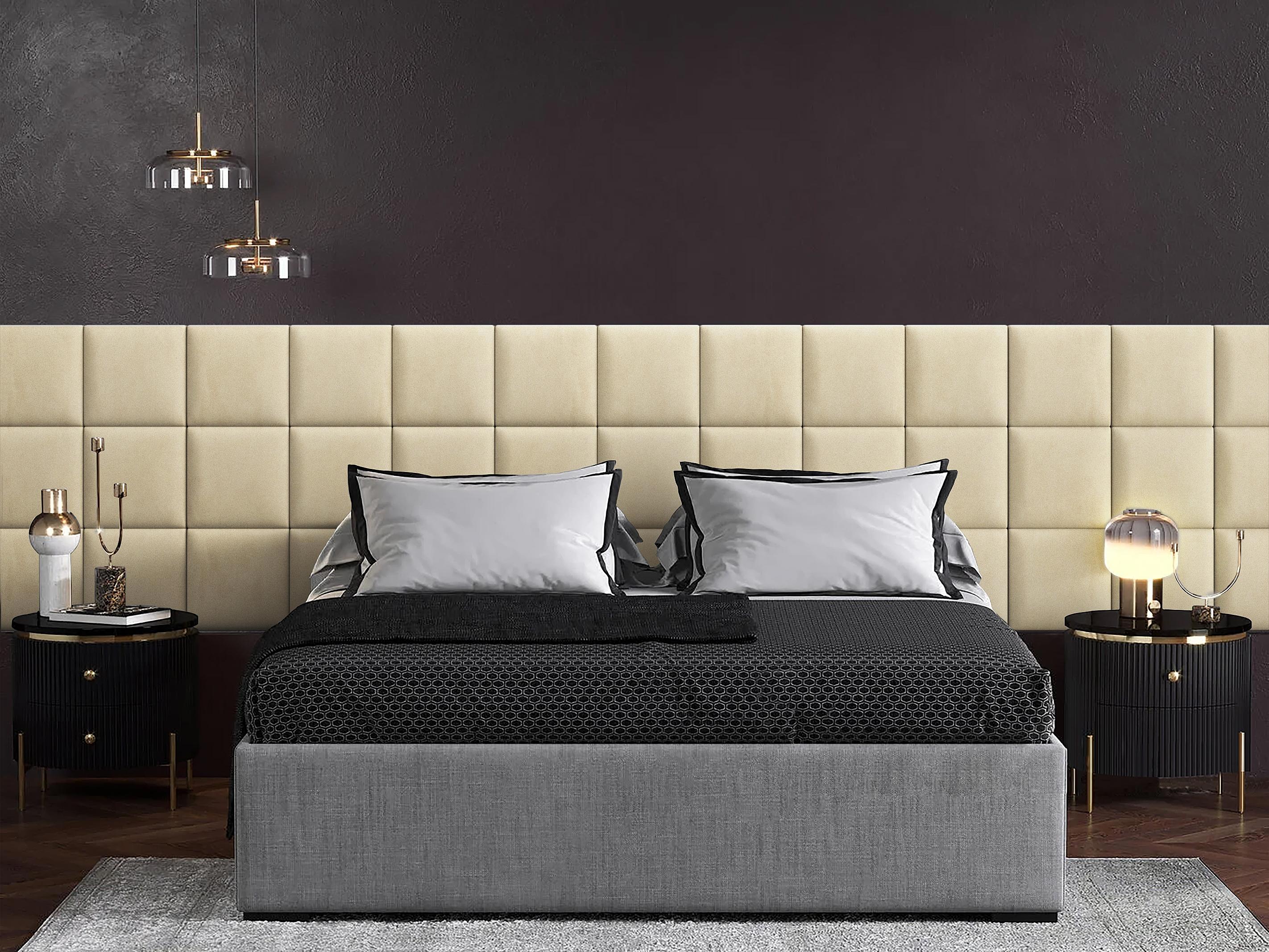 Изображение товара Мягкие панели Tartilla Alcantara Peach 300x300x35 мм, 4 шт