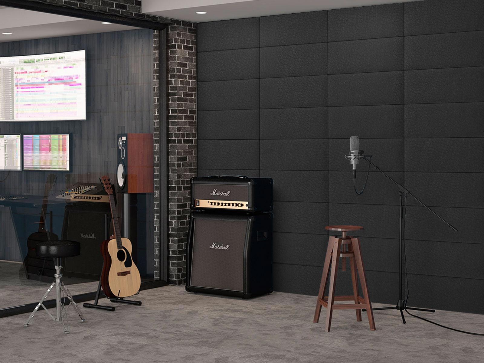 Изображение товара Мягкая панель Tartilla Eco Leather 600x300x29 мм черная