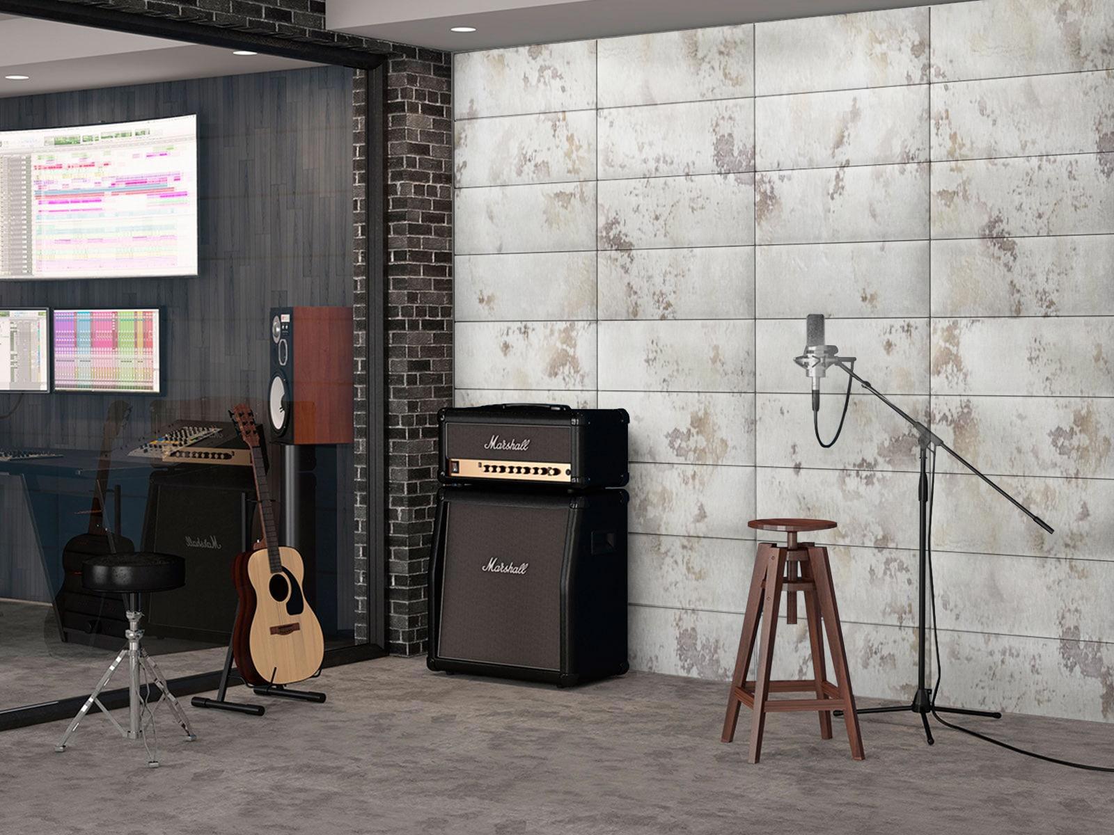 Изображение товара Мягкая панель Tartilla прямоугольник шелк цвет слоновая кость 600x300x29мм 1шт