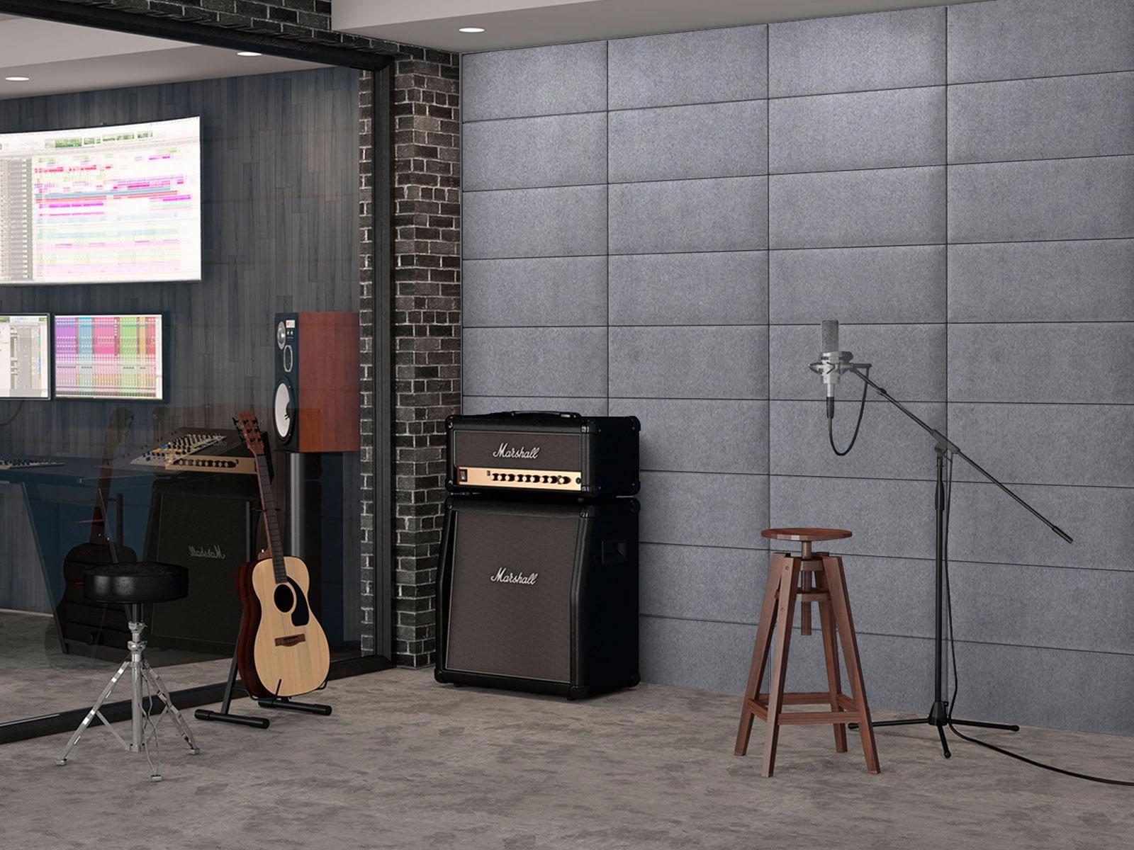 Изображение товара Мягкая панель Tartilla Alcantara Gray 600x300x29 мм