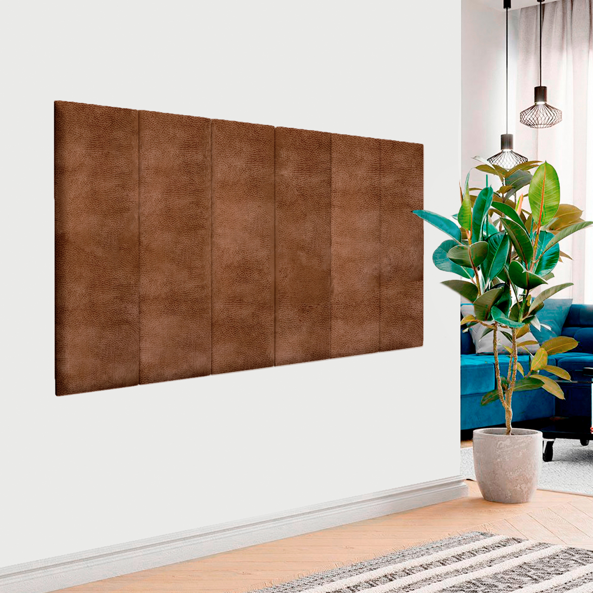 Изображение товара Mягкая панель Tartilla Eco Leather мокко 1000x300x29мм