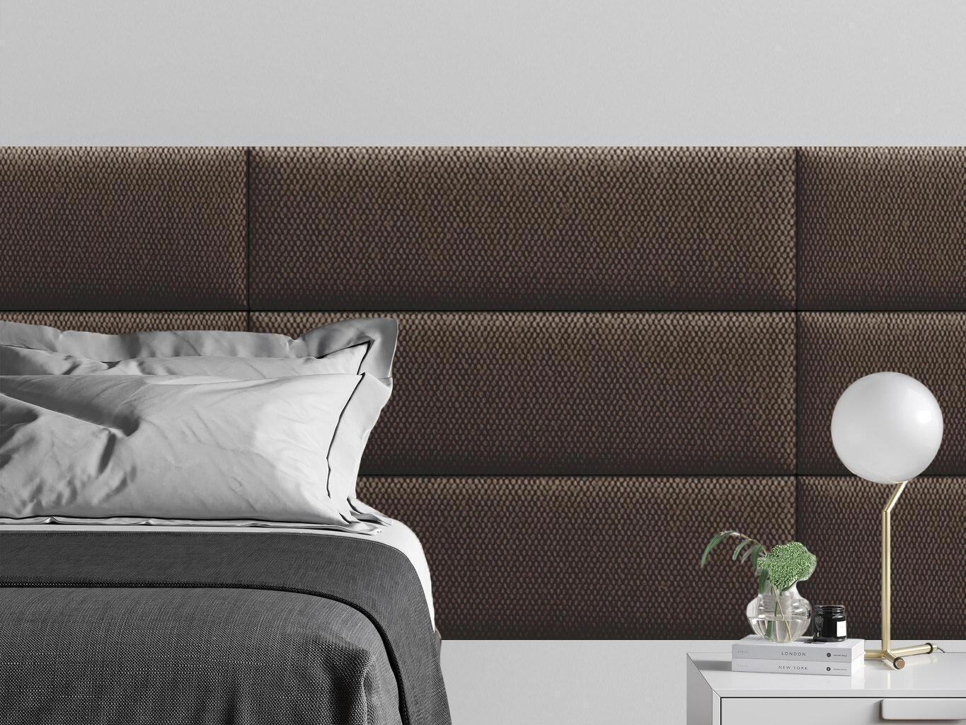 Изображение товара Мягкая панель Tartilla прямоугольник рогожка цвет фиолетовый 1000x300x29мм 1шт