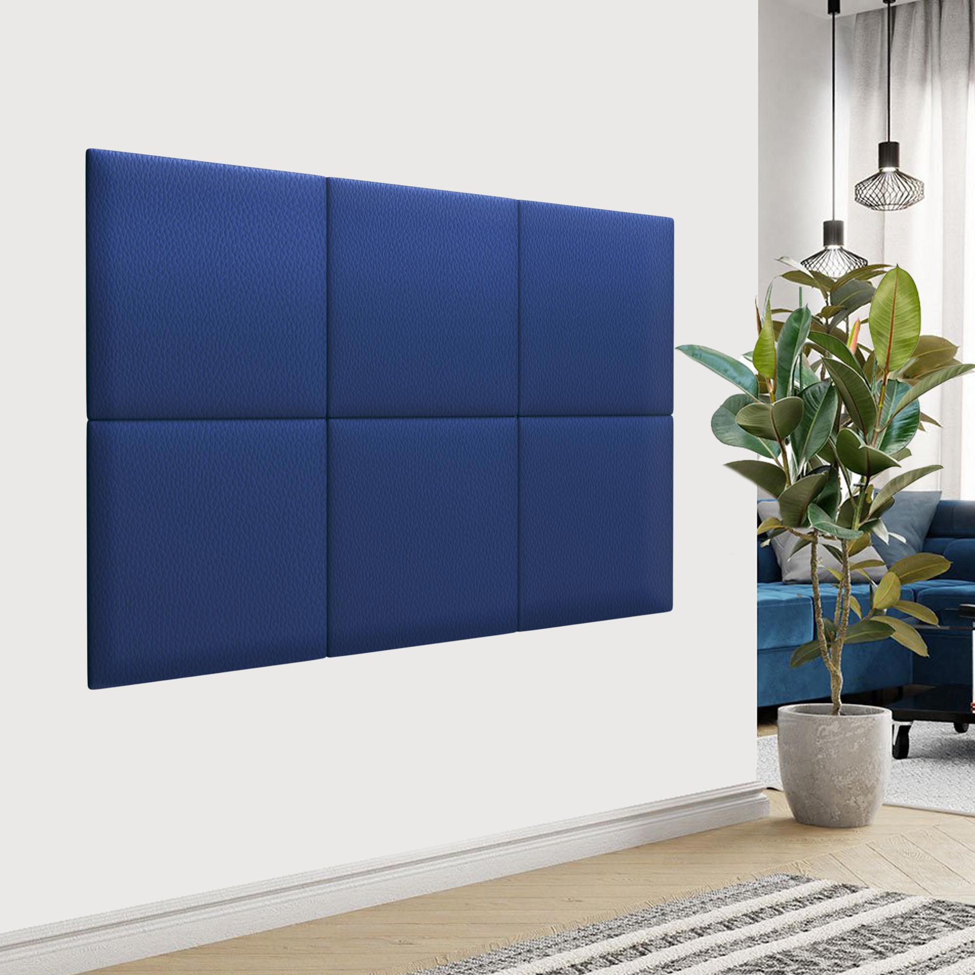 Изображение товара Мягкая панель Tartilla Eco Leather Синий 500x500x29мм Изображение товара Мягкая панель Tartilla Eco Leather Синий 500x500x29мм